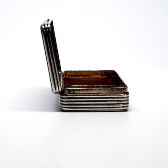 Antique George III Sterling Silver Snuff Box by Cornelius Bland #4355 - Picture 6 of 8